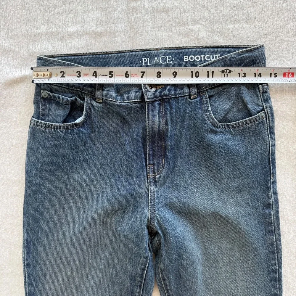 The‎ Children's Place Girls Bootcut Jeans Size 18S Dark Wash